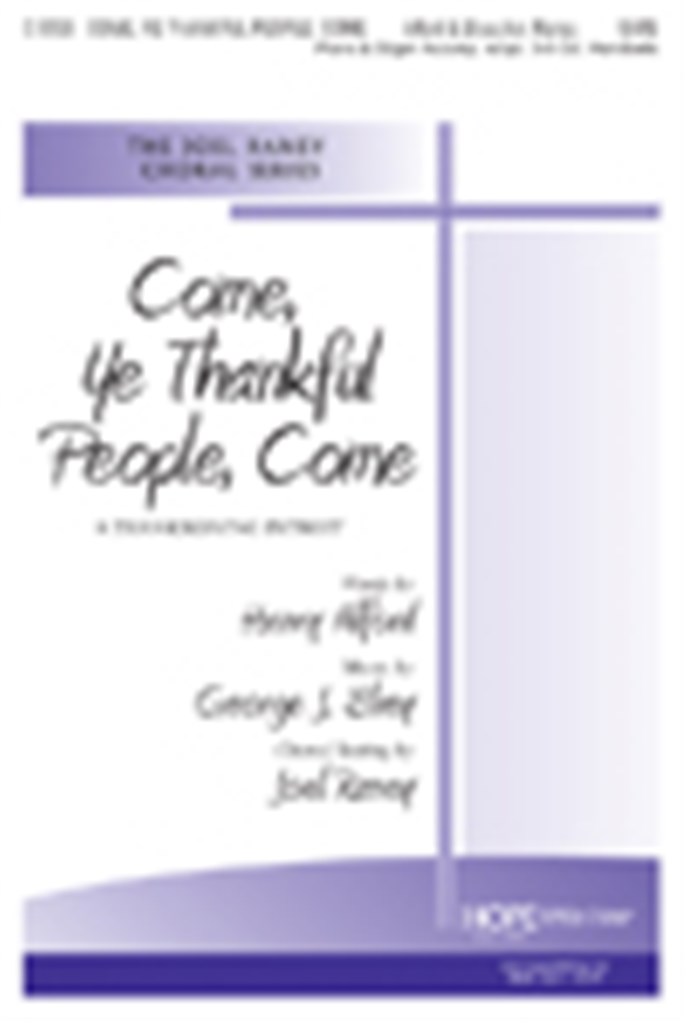 Come, Ye Thankful People, Come